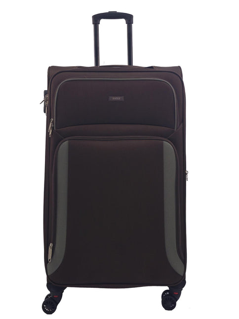 Soft Shell Suitcase Luggage Set Travel Light Carry On Cabin Bag
