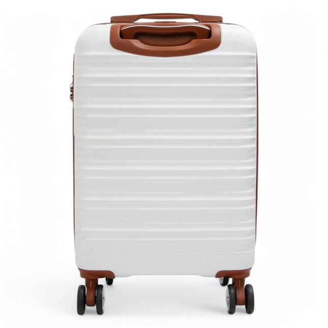Hard Shell Cabin 55 x 36 x 20 cm ABS Suitcase Luggage Suitable for Easyjet, Ryanair