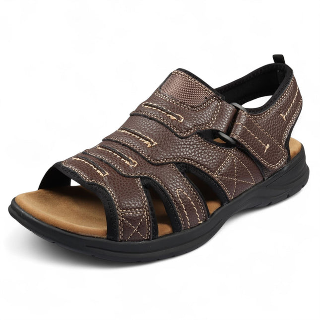 Men's Navy Lightweight Open Toe Casual Sandals