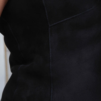 Women's Toscana Sheepskin Short Gilet-Denver