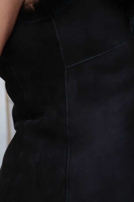 Women's Toscana Sheepskin Short Gilet-Denver