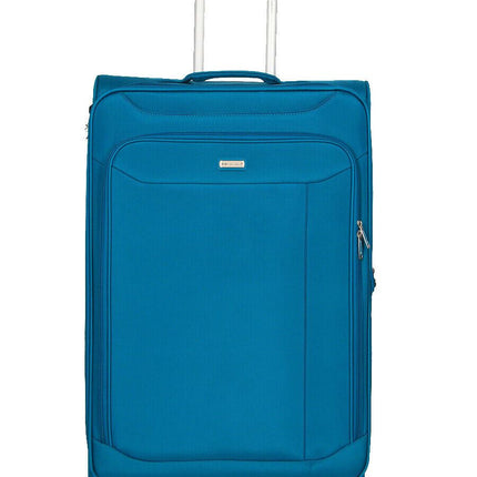 Soft Lightweight Dual 4 Wheel Suitcase Luggage
