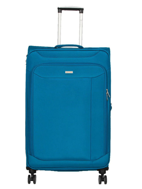 Soft Lightweight Dual 4 Wheel Suitcase Luggage