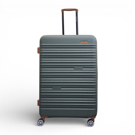 Expandable Hard Shell ABS Suitcase Set 8 Wheel Robust Travel Case Holiday Luggage