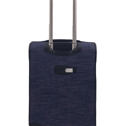 Soft Shell Cabin Suitcase 55 x 37 x 20 cm Lightweight Luggage Suitable for Easyjet, Ryanair