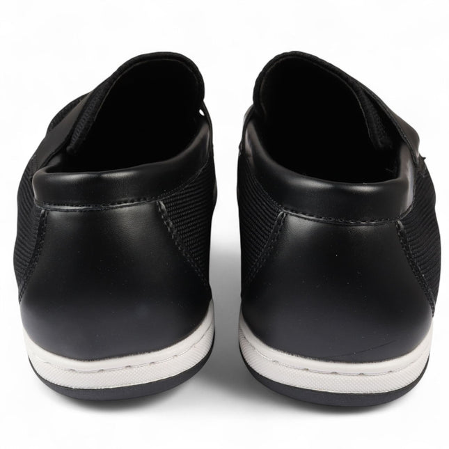 Men’s Black Breathable Loafers Lightweight Slip-On