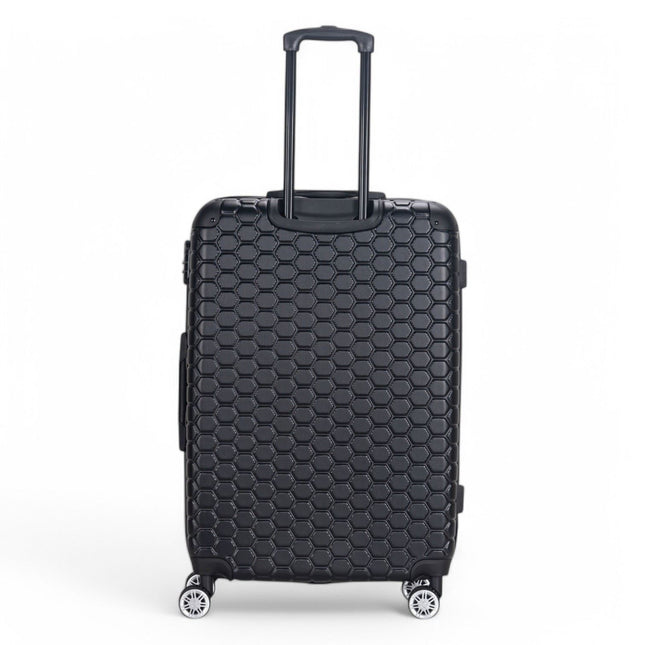 Hard Shell ABS 8 Wheel Luggage Travel Cabin Holiday Bags Suitcase Set