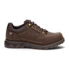 Caterpillar (CAT) Men's Dark Brown Leather Water-Resistant Hiking Shoes - Pursue Hiker Lo