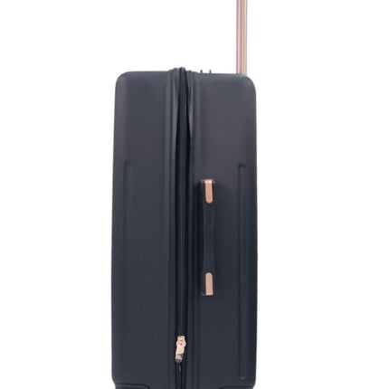 Lightweight Black Hard Shell ABS Suitcase Set Luggage Travel Cabin Case Bags