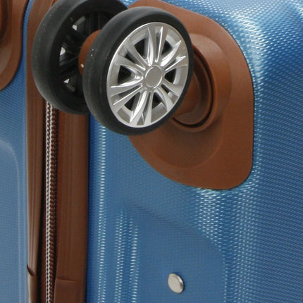 Hard Shell Cabin 55 x 36 x 20 cm ABS Suitcase Luggage Suitable for Easyjet, Ryanair