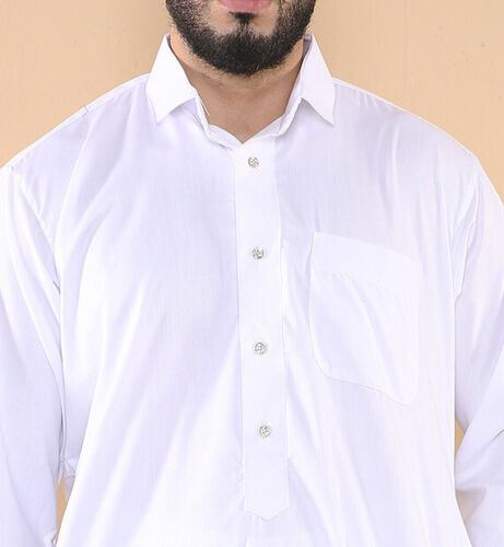 Mens White Thobe Jubba Saudi Ramadan Eid Islamic Kaftan Kaudara Arabic Jubbah