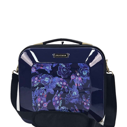 Hard Shell Flower Print Suitcase Luggage Set