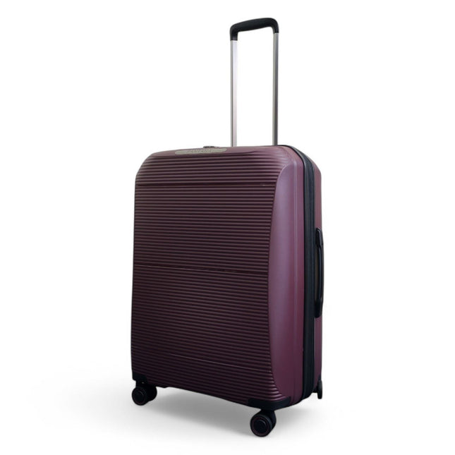 Expandable Hard Shell PP 8 Wheel Luggage Travel Cabin Holiday Bags Suitcase Set