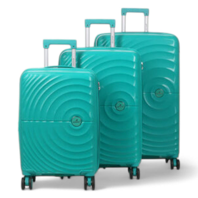 Expandable Hard Shell 8 Wheels Luggage Travel Cabin Suitcase Set