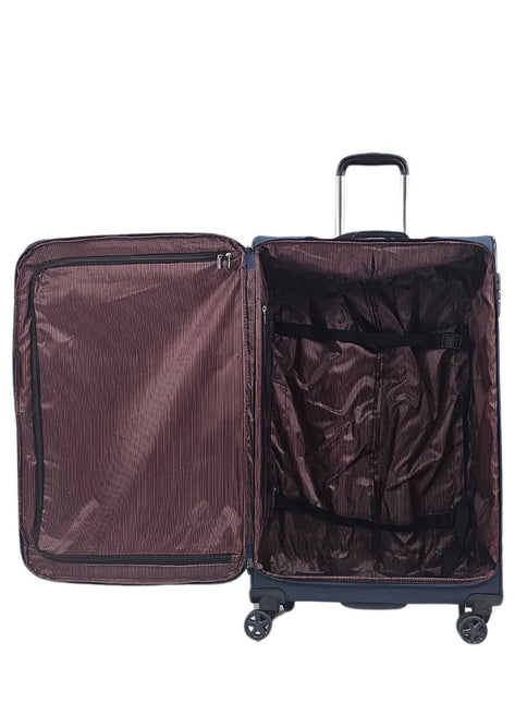 Lightweight Soft  Dual 4 Wheel Luggage Suitcases