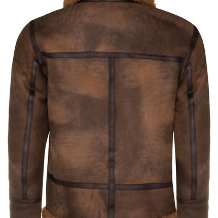 Mens Antique B3 Sheepskin Jacket-Aviles