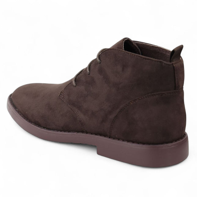 Men's Brown Premium Desert Style Suede Chukka Boots
