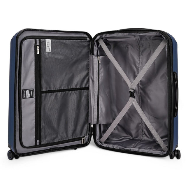 Expandable Strong ABS Hardshell Cabin Suitcase 55 x 39 x 24 cm Luggage Suitable for Easyjet, Ryanair