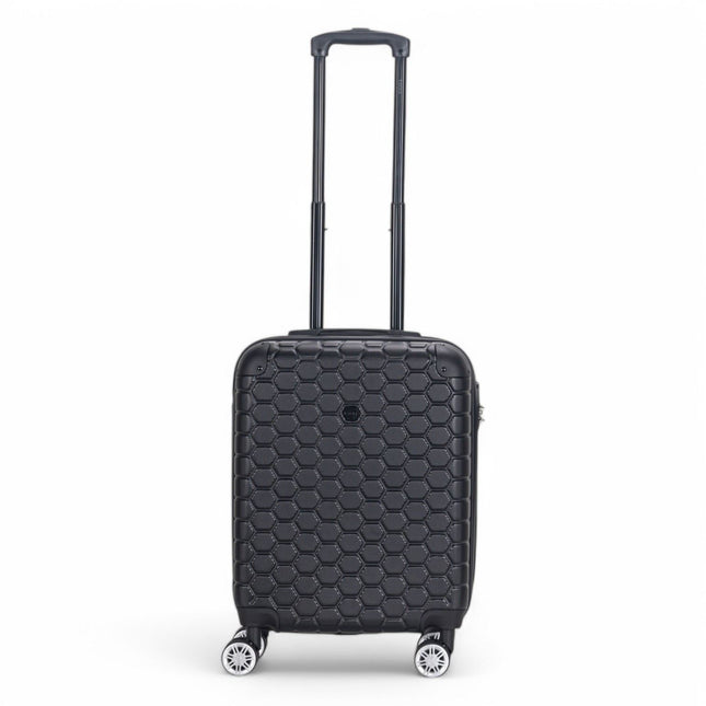 Strong ABS Hardshell Cabin Suitcase 55 x 40 x 20 cm Luggage Suitable for Easyjet, Ryanair