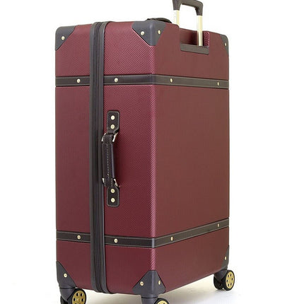 Vintage Hard Shell  Luggage Trunk Suitcase Set