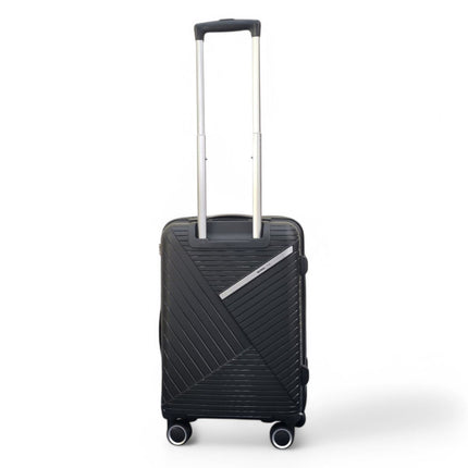 Hard Shell PP Cabin Suitcase 55 x 26 x 20 cm Luggage Suitable for Easyjet, Ryanair