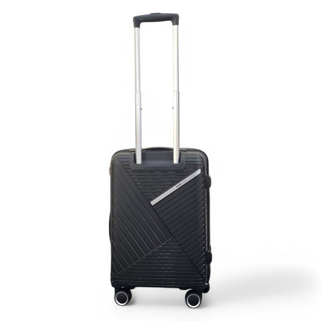 Hard Shell PP Cabin Suitcase 55 x 26 x 20 cm Luggage Suitable for Easyjet, Ryanair