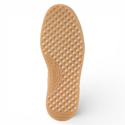 Tamaris Women's Taupe Leather White Stripes Trainers Sneaker Shoes