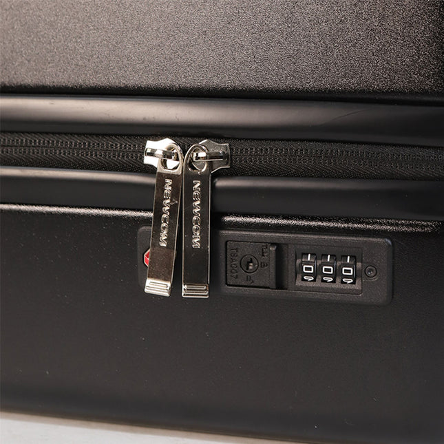 Hard Shell Cabin 44 x 22 x 38 cm TSA Secure Luggage Suitcase Suitable for Easyjet, Ryanair