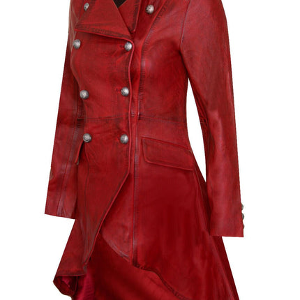 Womens Gothic Victorian Coat-Accra