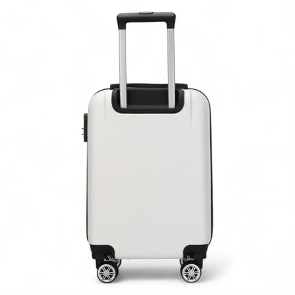 Hard Shell Cabin 36 x 22 x 56 cm ABS Suitcase Suitable for Easyjet, Ryanair, Wizzair