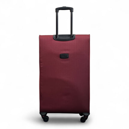 Expandable Soft 8 Wheel Lightweight Suitcase Luggage Travel Bags Set