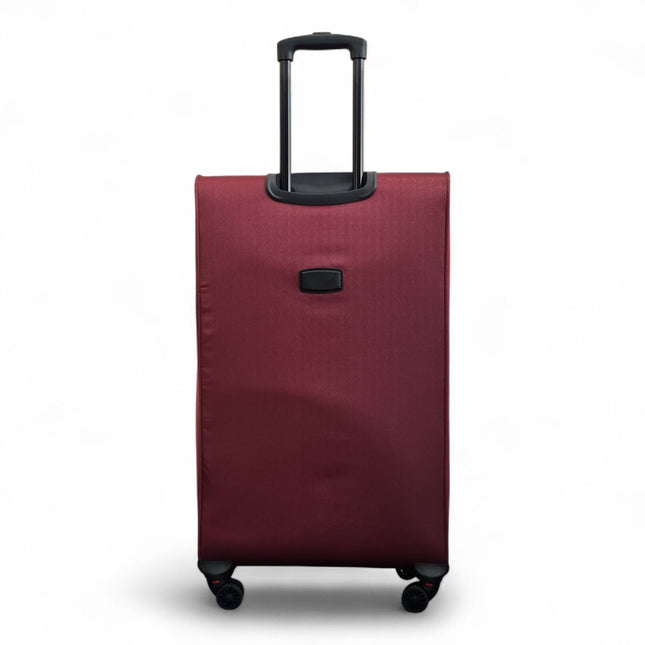 Expandable Soft 8 Wheel Lightweight Suitcase Luggage Travel Bags Set