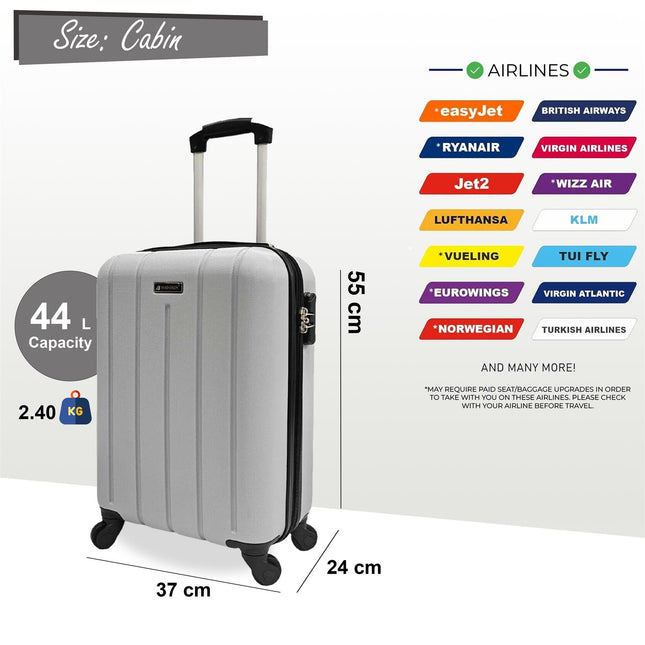 Robust ABS Hard Shell Luggage Suitcase