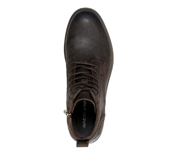 Windsorsmith Mens Brown Leather Casual Chukka Ankle Desert Boots - Sebastien