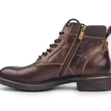 Windsorsmith Mens Brown Leather Casual Chelsea Chukka Ankle Boots - Beau