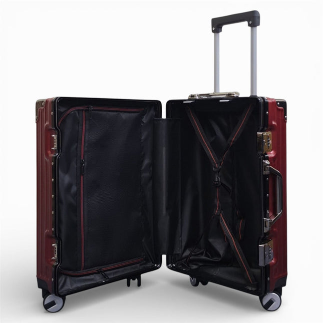 Robust Hard Shell Cabin Suitcase 36 x 24 x 56 cm Luggage Suitable for Easyjet, Ryanair, Wizzair
