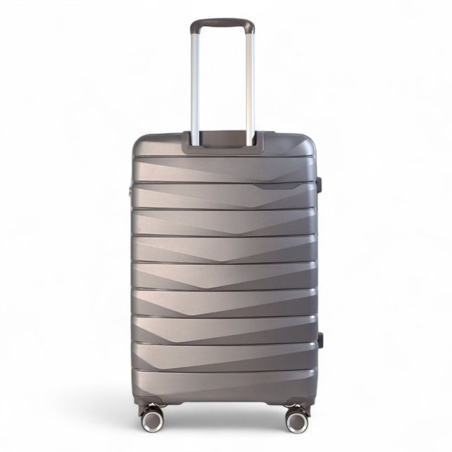 Strong Hard Shell TSA Suitcase Set 8 Wheel Cabin Luggage Holiday Travel Case