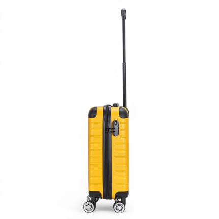 Strong ABS Hardshell Cabin Suitcase 55 x 40 x 20 cm Luggage Suitable for Easyjet, Ryanair