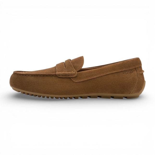 Tamaris Mens Brown Suede Moccasin Loafers Casual Shoes