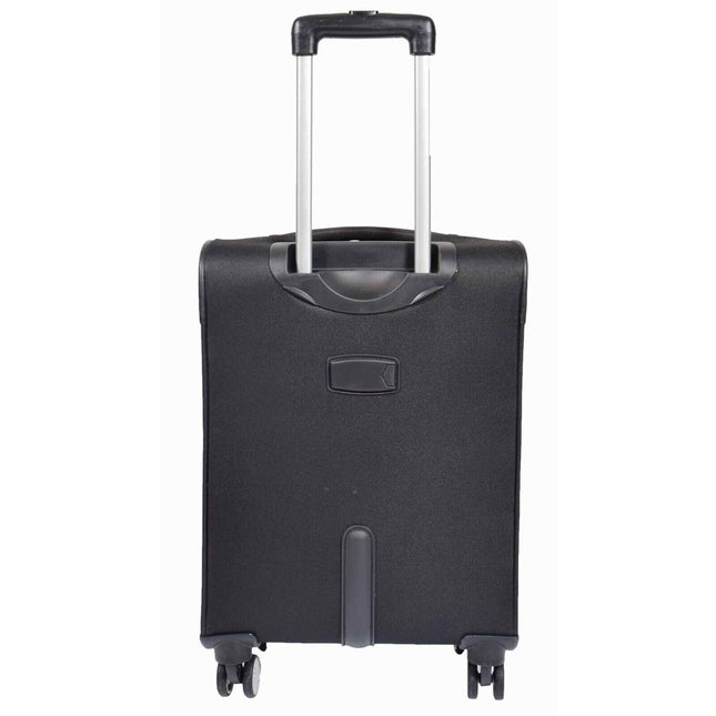 Lightweight Soft Casing Cabin Suitcase 8 Wheel Luggage Travel