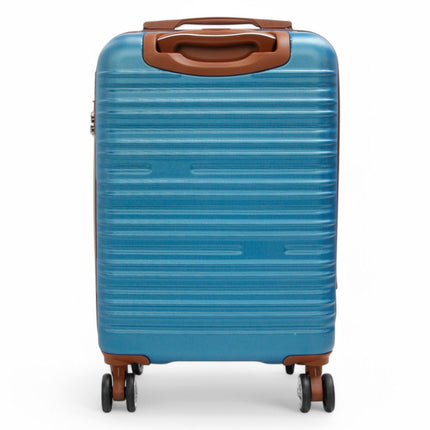 Expandable Hard Shell ABS Suitcase Set 8 Wheel Robust Travel Case Holiday Luggage