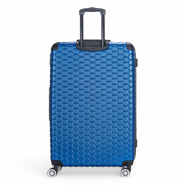 Hard Shell ABS 8 Wheel Luggage Travel Cabin Holiday Bags Suitcase Set
