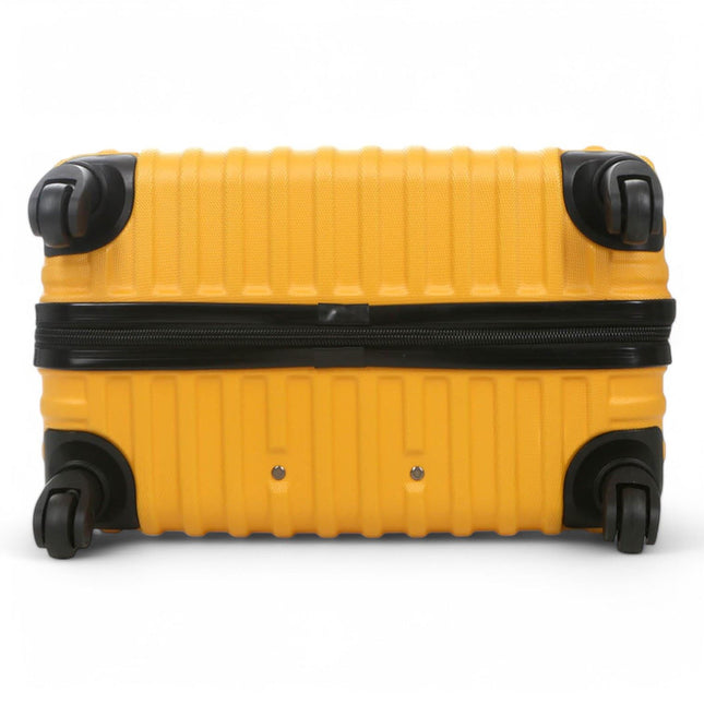Hard Shell ABS 4 Wheels Luggage Travel Cabin Suitcase Set