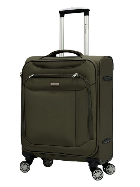 Soft Lightweight Dual 4 Wheel Suitcase Luggage
