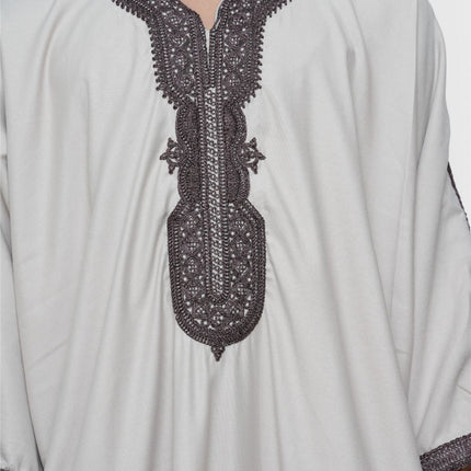 Kids Boys Salmon Burgundy Moroccan Thobe Robe Djellaba Gandoura Eid Jubba- K-HM66