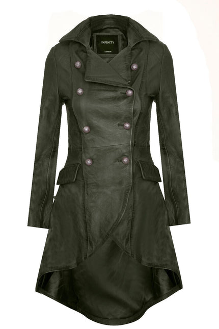 Womens Gothic Victorian Coat-Accra