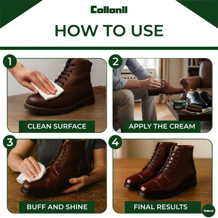 Collonil 1909 Neutral Supreme Crème de Luxe 100 ml Leather Conditioner Polish