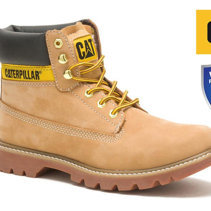 Caterpillar Colorado 2.0 Honey Tan Leather Hiking Ankle Boots