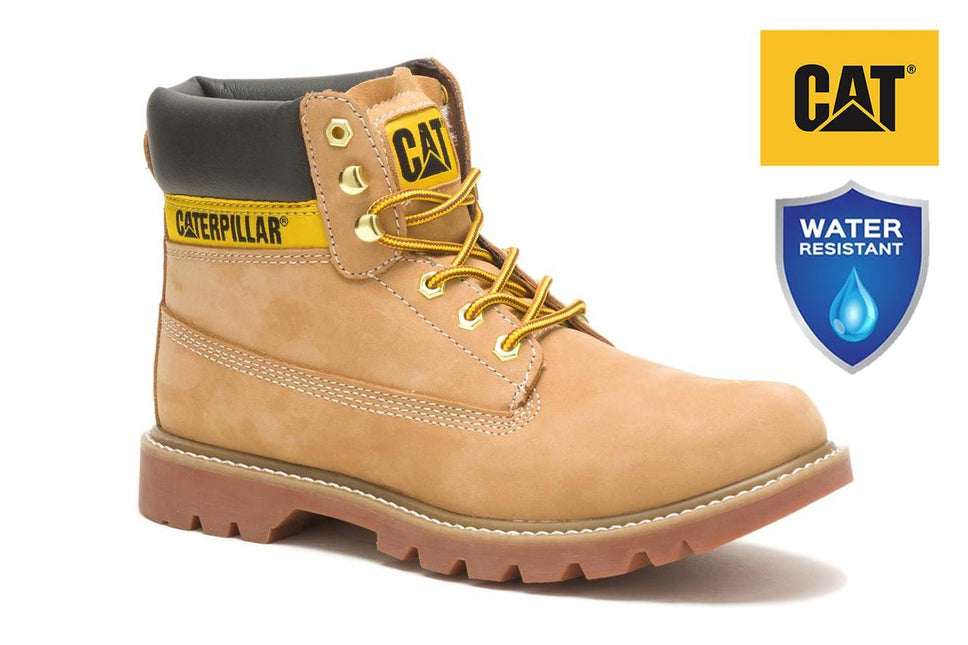 Caterpillar Colorado 2.0 Honey Tan Leather Hiking Ankle Boots