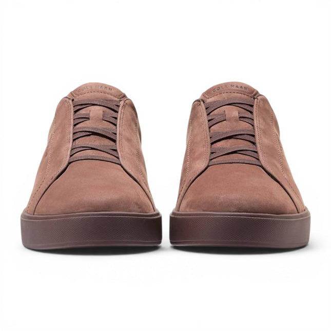 Cole Haan Men's GrandPro Luxe Mile Trainer Brown Nubuck Sneakers - C44437